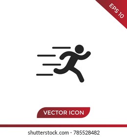 Runner silhouette icon