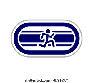 Runner symbol design