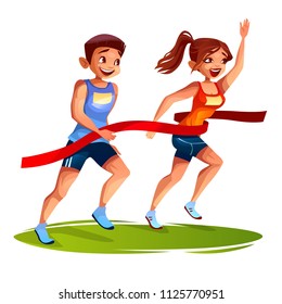 Finish Line Ribbon Images, Stock Photos & Vectors | Shutterstock