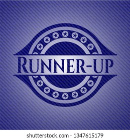 Runner-up with jean texture