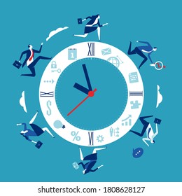 Work Around Clock Images Stock Photos Vectors Shutterstock