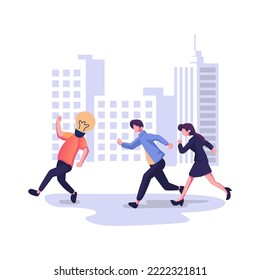 Running away idea unattainable thought search for new solutions
