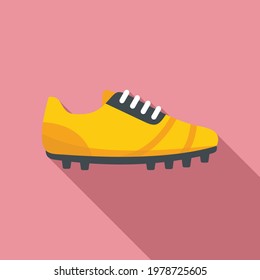 Running boots icon. Flat illustration of Running boots vector icon for web design