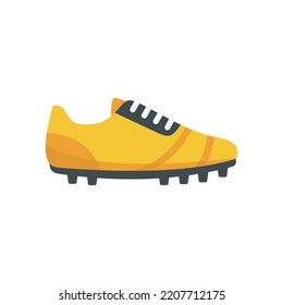 Running boots icon. Flat illustration of Running boots vector icon isolated on white background