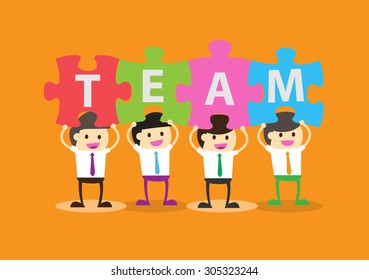 running businessman at the finishing line. wins Race target success. Bulb idea concept. winner. finish. win. flat design. track. Success. goal. Target. rocket. team, teamwork