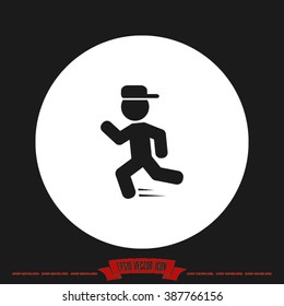 Running Child Icon.