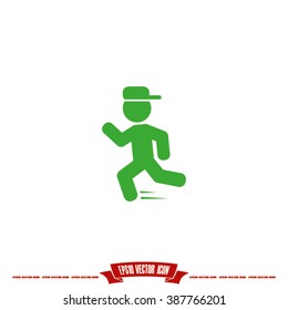 Running Child Icon.