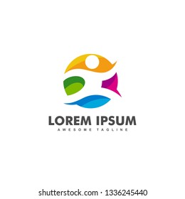 Running Concept illustration vector template. Suitable for Creative Industry, Multimedia, entertainment, Educations, Shop, and any related business