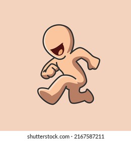 Running cookie man for Christmas 