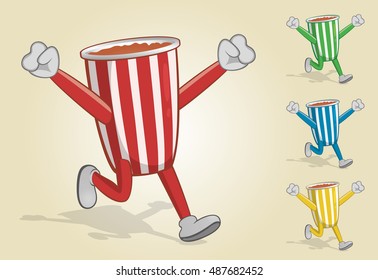 Running Cup With Two Hands Up