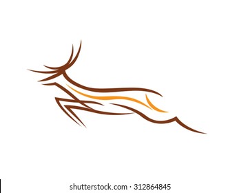 Running Deer