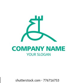 Running Deer Logo Design