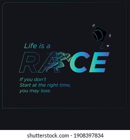 Running for education, Running for graduation, Education run, Run for success, life race, value of time, time management, marathon running, run for victory