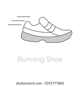 Running and Endurance – Shoe Representing Speed and Cardiovascular Health