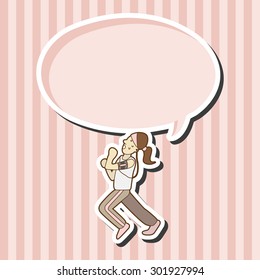 running exercise theme elements vector,eps