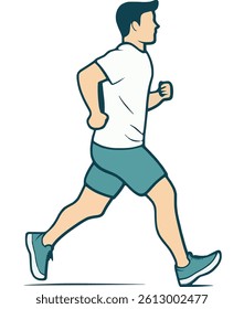 Running Fitness Training and Outdoor Exercise
