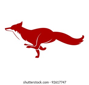 Running Fox Icon