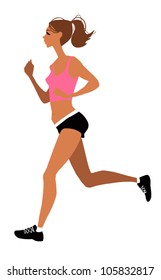 running girl