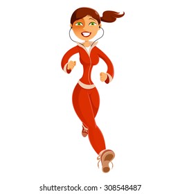Running girl