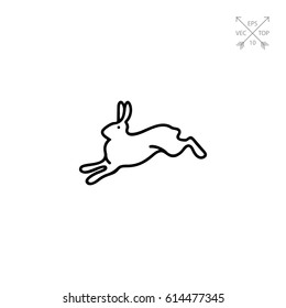Running hare