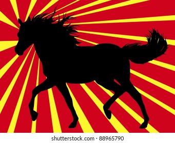 Running Horse
