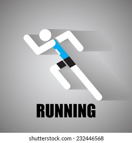 running icon
