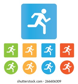 Running icon 