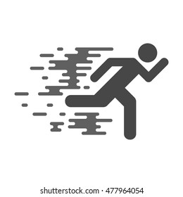 Running Icon Stock Vector (Royalty Free) 477964054 | Shutterstock