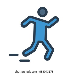 running icon