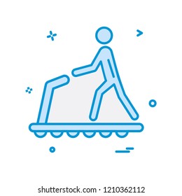 Running icon design vector
