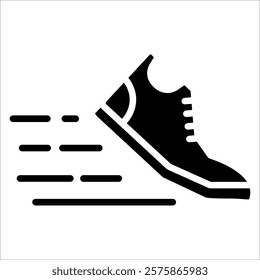 Running Icon Element For Design