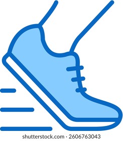 Running Icon Element For Design