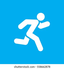 Running Icon Illustration Isolated Vector Sign Stock Vector (Royalty ...