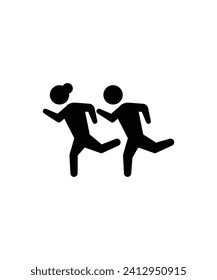 running icon, vector best flat icon.