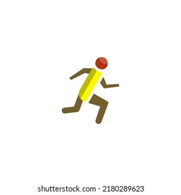 plantillas de diseño de vectores de iconos en ejecución 