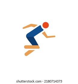 running icon vector design templates 