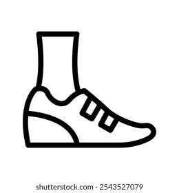 Running Icon Vector Symbol Design Illustration