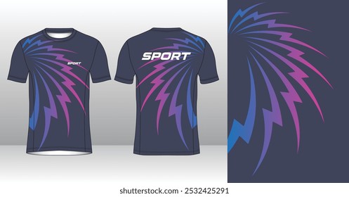 Running Jersey Design. Sport Jersey Design.