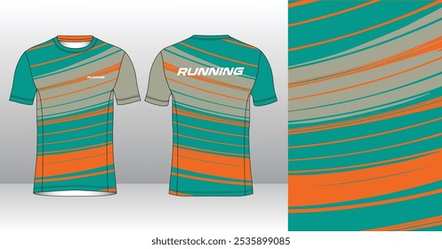 Running Jersey Design. Sport Jersey Design.