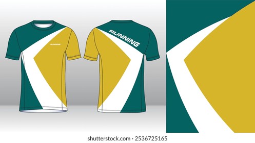Running Jersey Design. Sport Jersey Design.