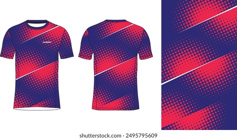 Running Jersey Design. Sport Jersey Art.