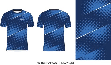 Running Jersey Design. Sport Jersey Art.