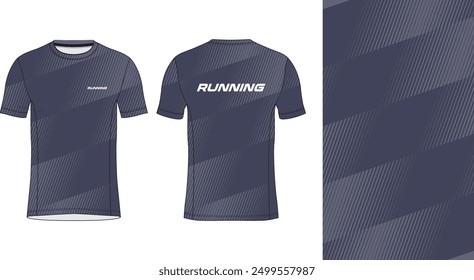 Running Jersey Design. Sport Jersey Art.