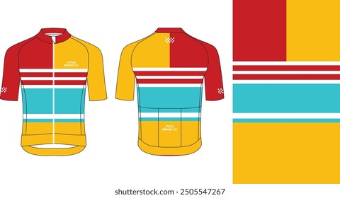 Laufendes Jersey Design. Sport Jersey Art.