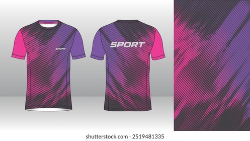 Running Jersey Design. Sport Jersey Art.