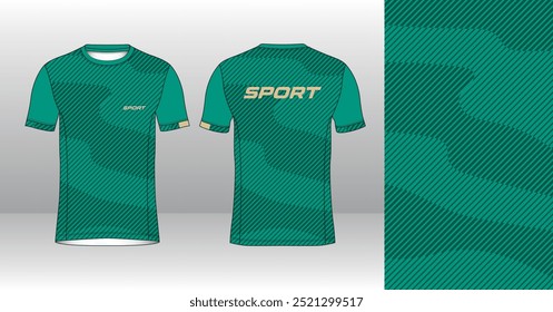 Diseño de Jersey Running. Deporte Jersey Art.