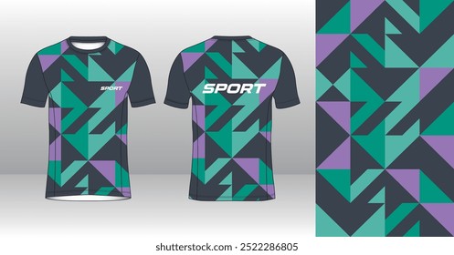 Running Jersey Design. Sport Jersey Art.