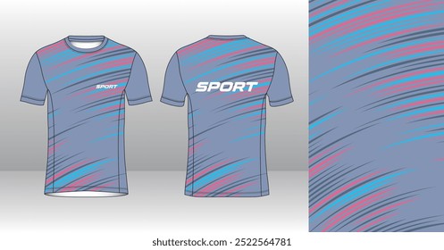 Running Jersey Design. Sport Jersey Art.