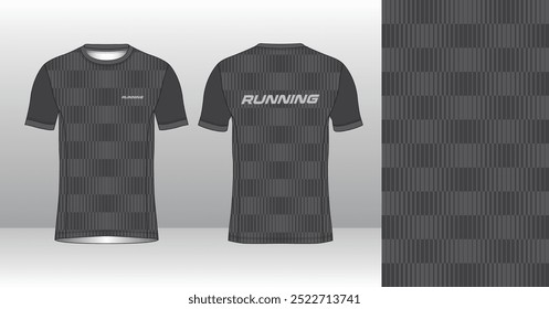 Running Jersey Design. Sport Jersey Art.