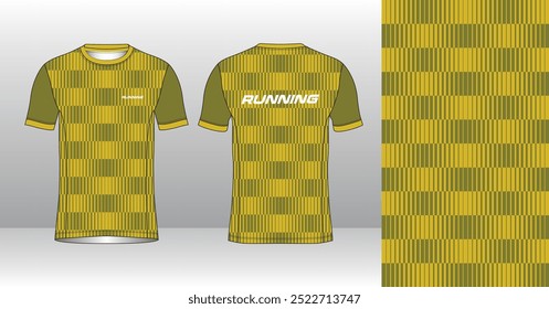 Running Jersey Design. Sport Jersey Art.